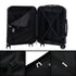 RAYKONG Maleta de Cabina 55x40x20cm Policarbonato (40L) semirígida Trolley pequeño Equipaje de Mano 4 Ruedas giratorios a 360º Cierre numérico-Azulmarino